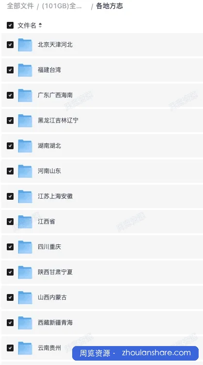 (101GB)全国各地地方志 县志4000+本合集，全国多版本（收藏级·可供查阅论文资料）