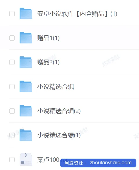 某鱼买的付费小说合集