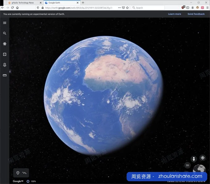 谷歌地球 Pro V7.3 永久专业版，连街道、海底都能看得一清二楚！