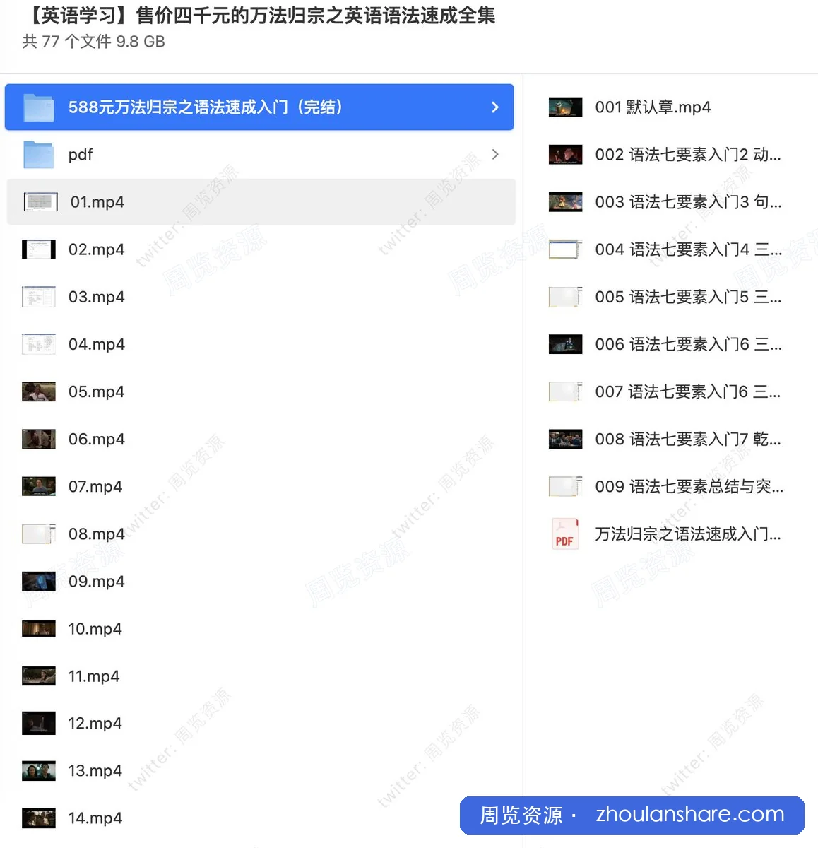 【英语学习】售价四千元的万法归宗之英语语法速成全集