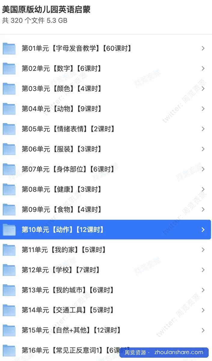 美国原版幼儿园英语启蒙