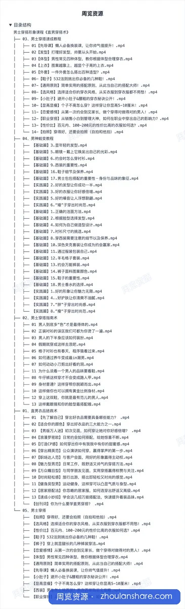 直男穿搭术