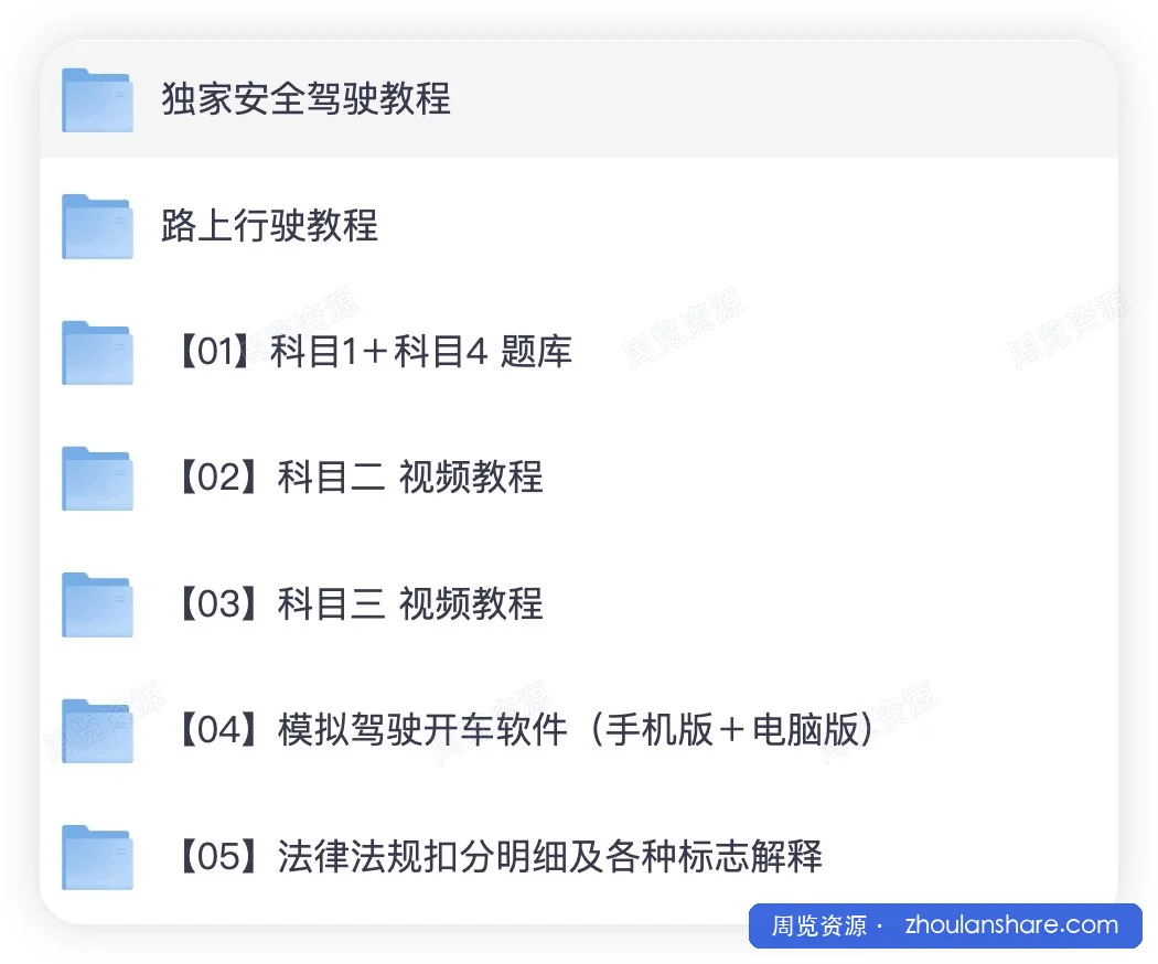 新手开车教程大全，新司机必备。