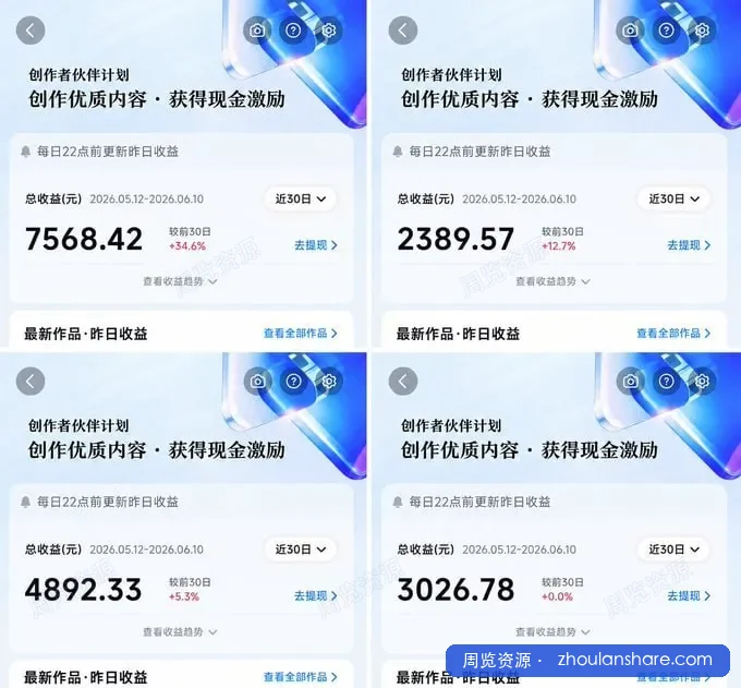 抖音漫画图文高收益新赛道，稳拿创作者伙伴计划收益