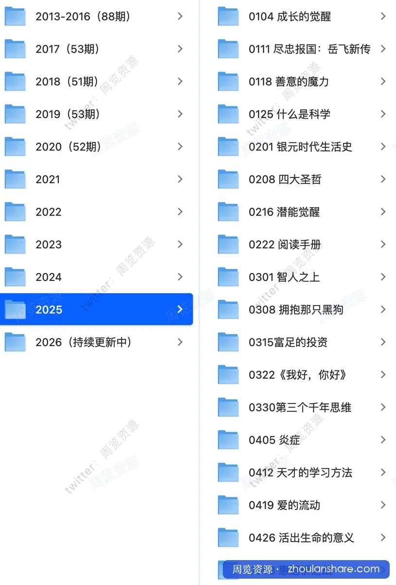樊登读书2013-2026 合集