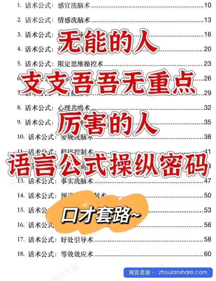 话术公式超"香"家人们！掌握这些话术公式，告别词不达意，让表达更高效。
