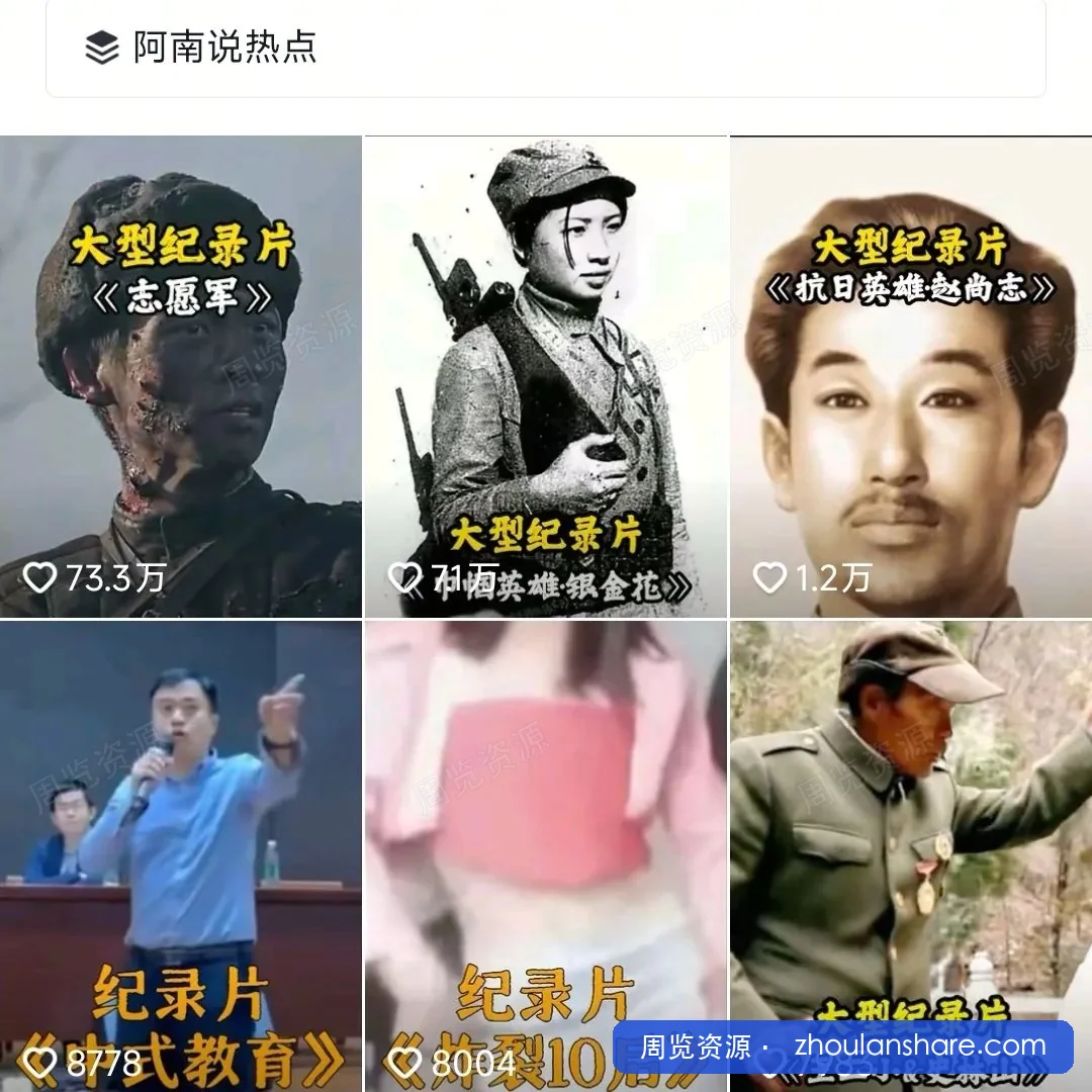 抖音某博主暖心人物科普短视频制作教学