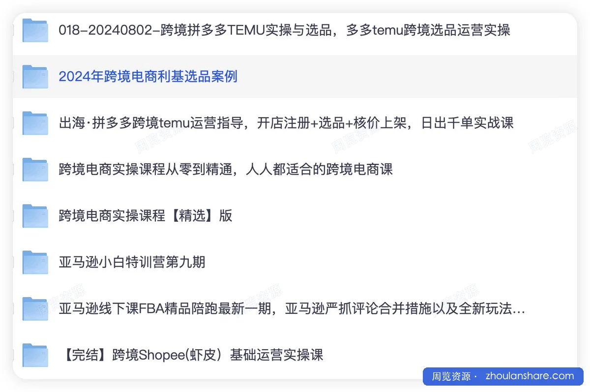 跨境电商合集