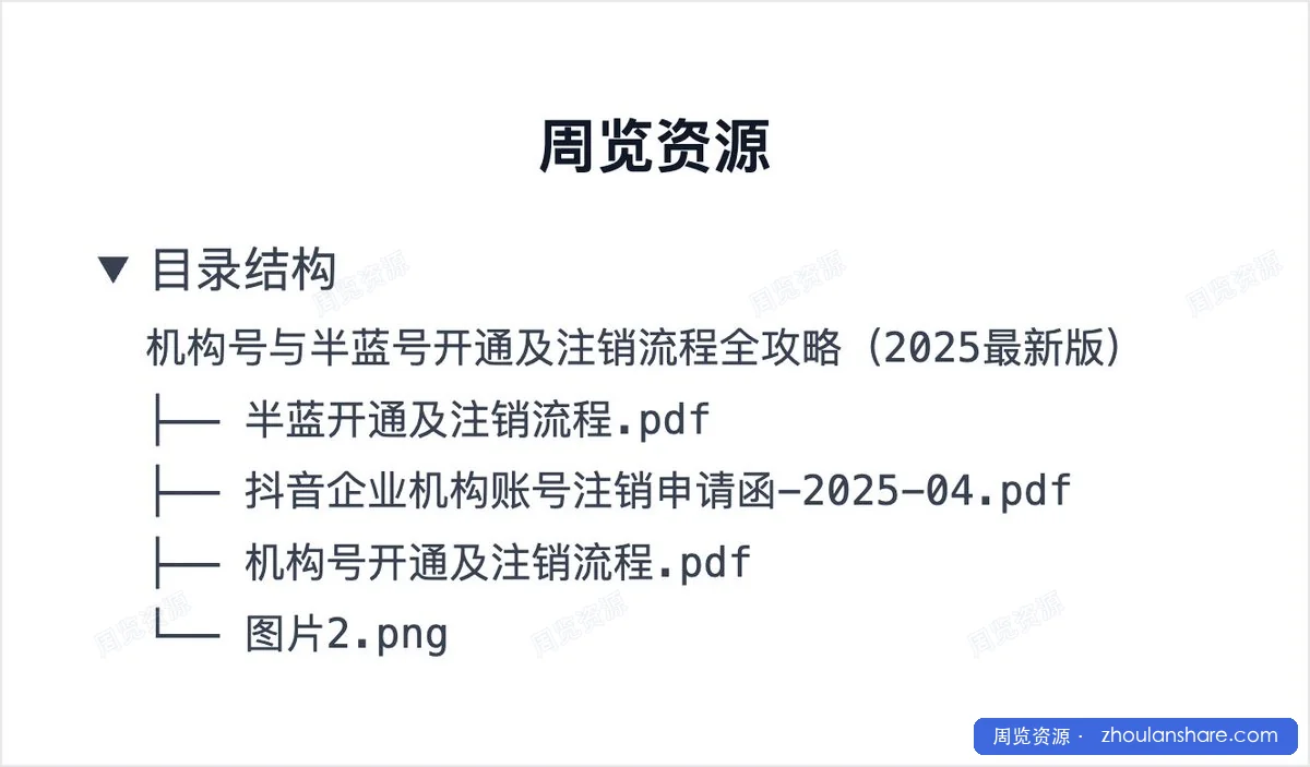抖音机构号与半蓝号开通及注销流程全攻略（2025最新版）