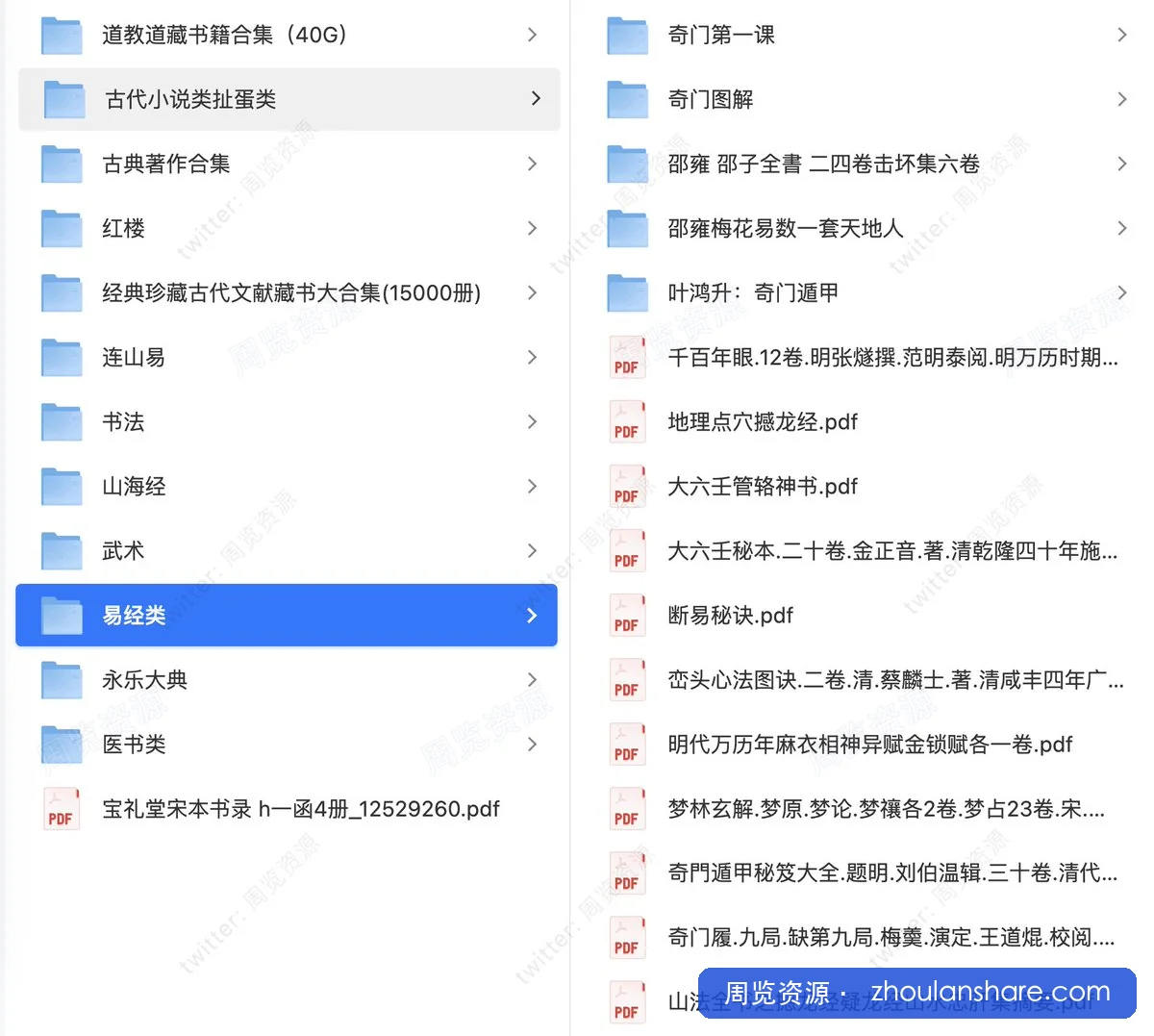 【古籍大全】易经 山海经 道教 武术 医书 永乐大典 古代小说等