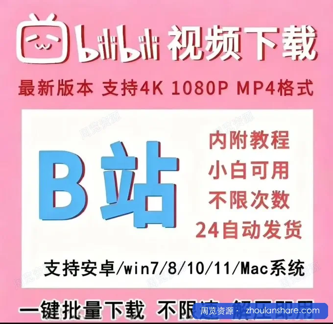 B站视频下载工具
