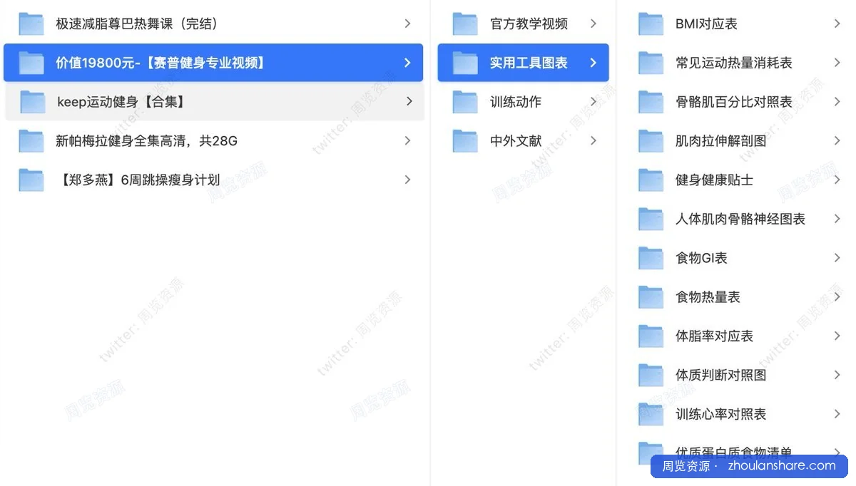 健身付费平台课程专题