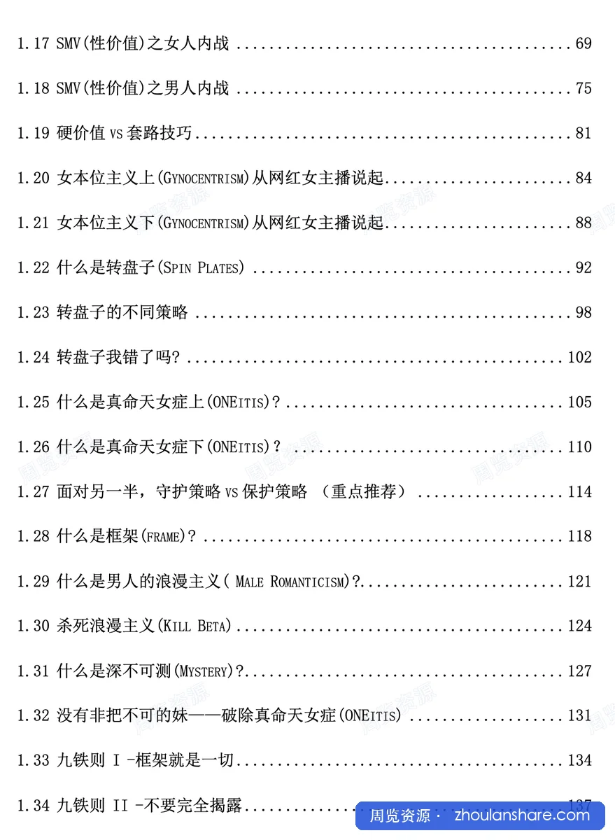 阿尔法之路 PDF，一本男同学脱单书籍