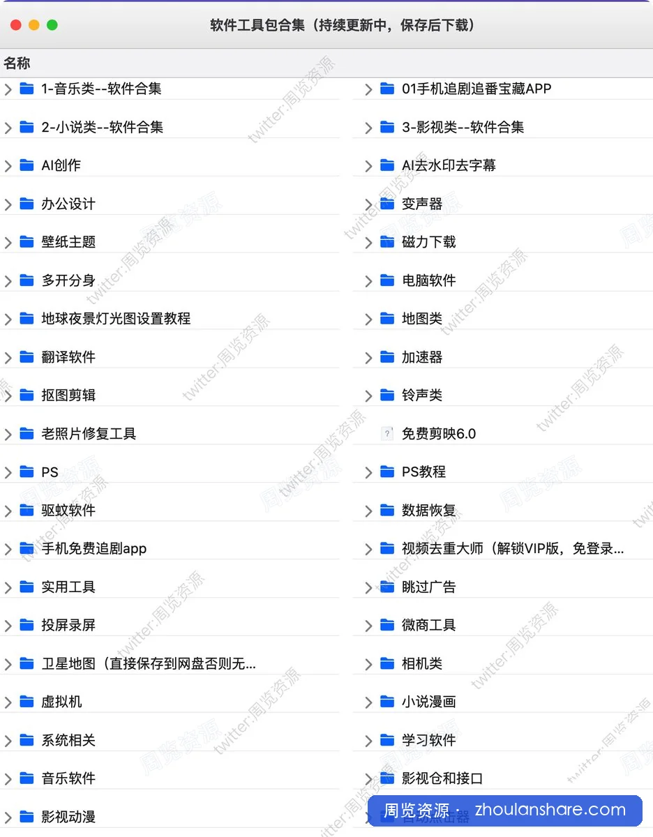软件工具包合集 典藏版