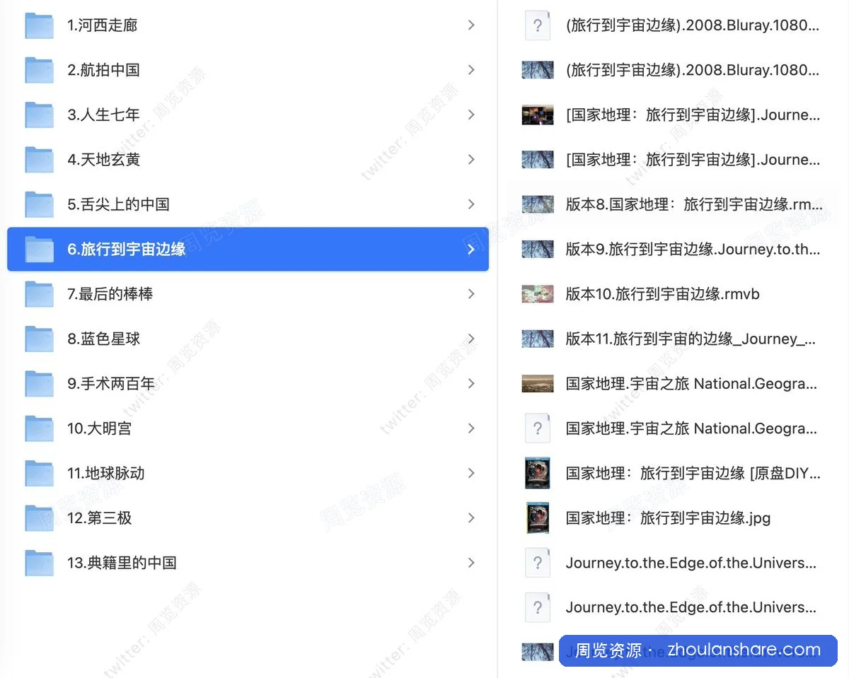 知乎 推荐的13部神级纪录片